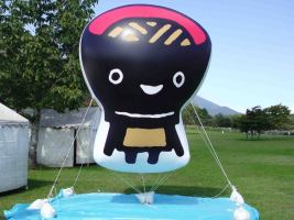 イベント屋外掲揚
